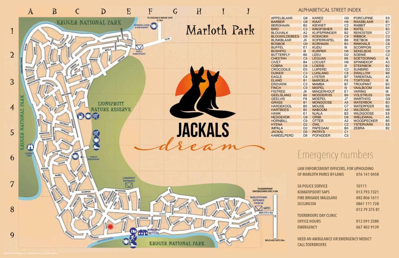 Jackals Dream - Self Catering Villa Bordering Kruger National Park Marloth Park Luaran gambar